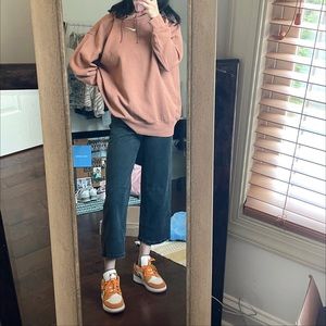 Levi’s wide leg cropped jeans